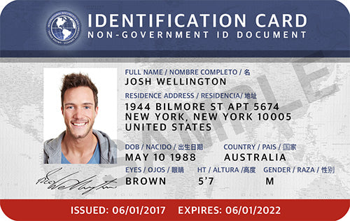 The Non Government ID Card